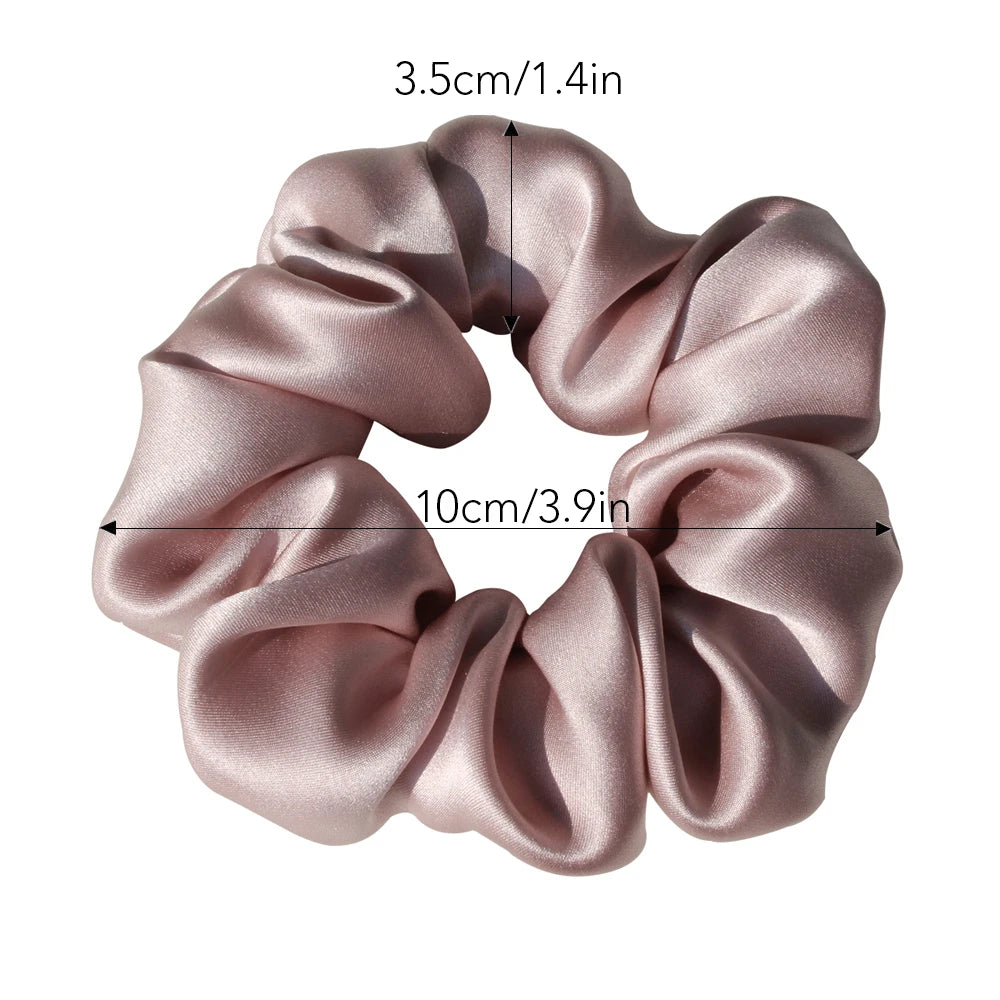 Mulberry Silk Large Scrunchies