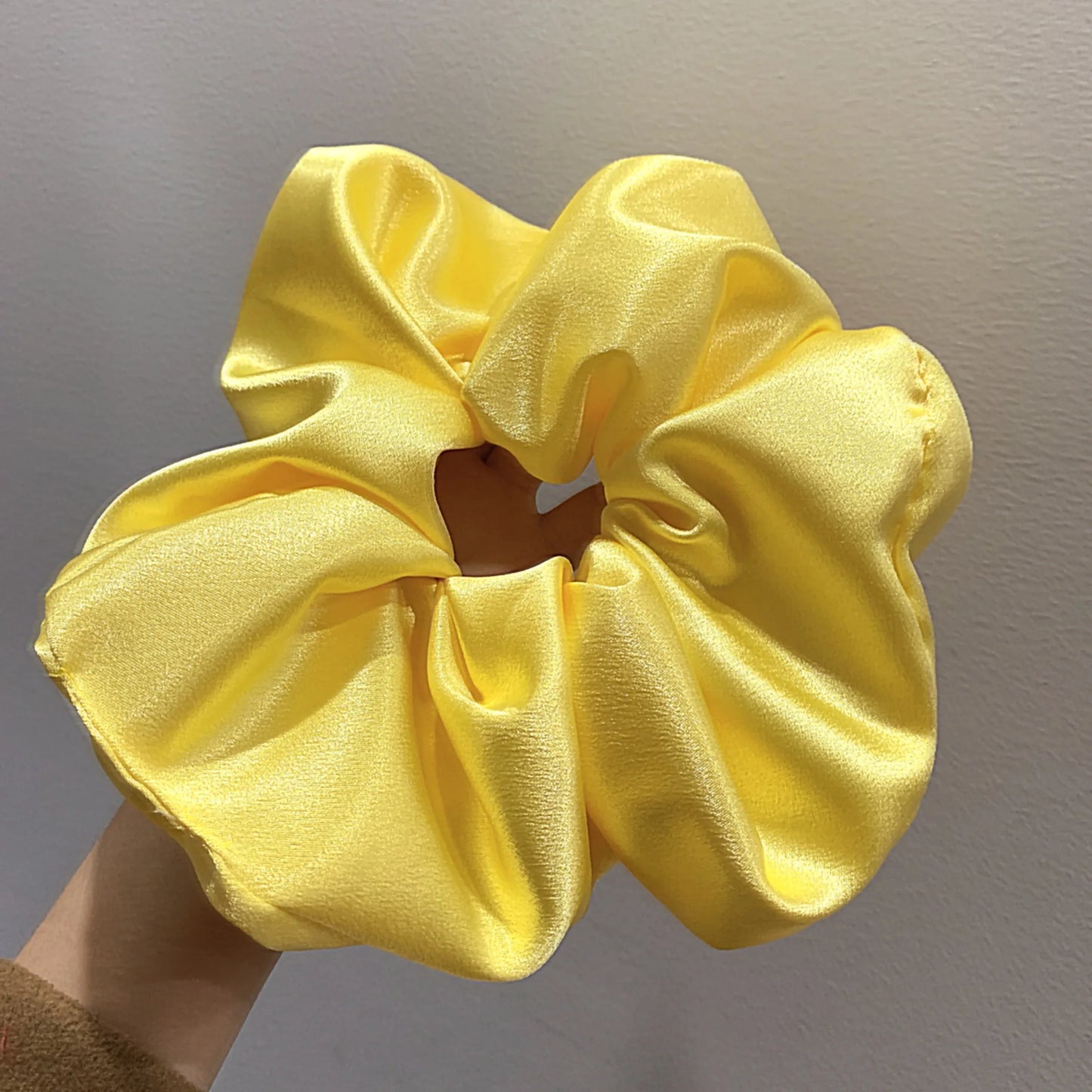 Satin Silk Oversize Hair Scrunchies