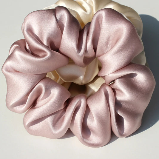 Mulberry Silk Large Scrunchies